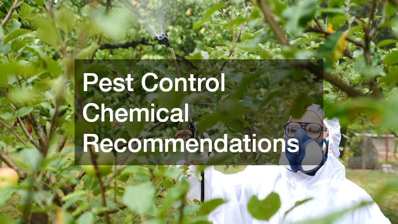 Pest Control Chemical Recommendations